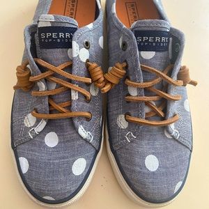 Topsider Polkadot Canvas Sneakers